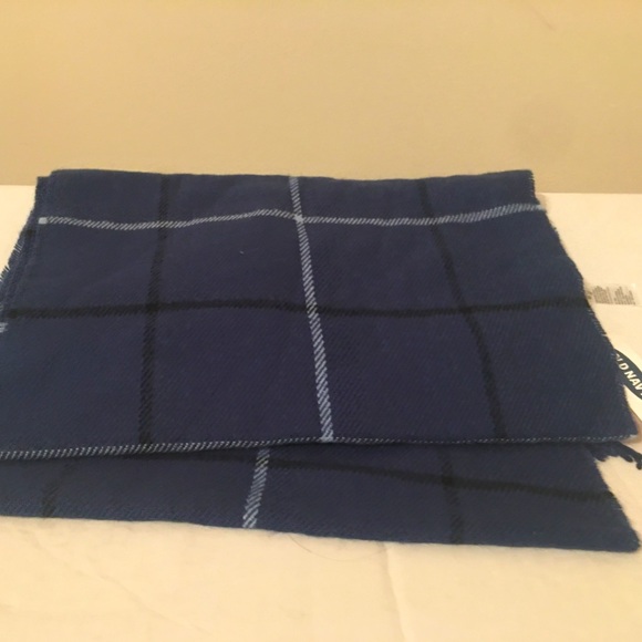 Men’s thin blue scarf - Picture 1 of 1